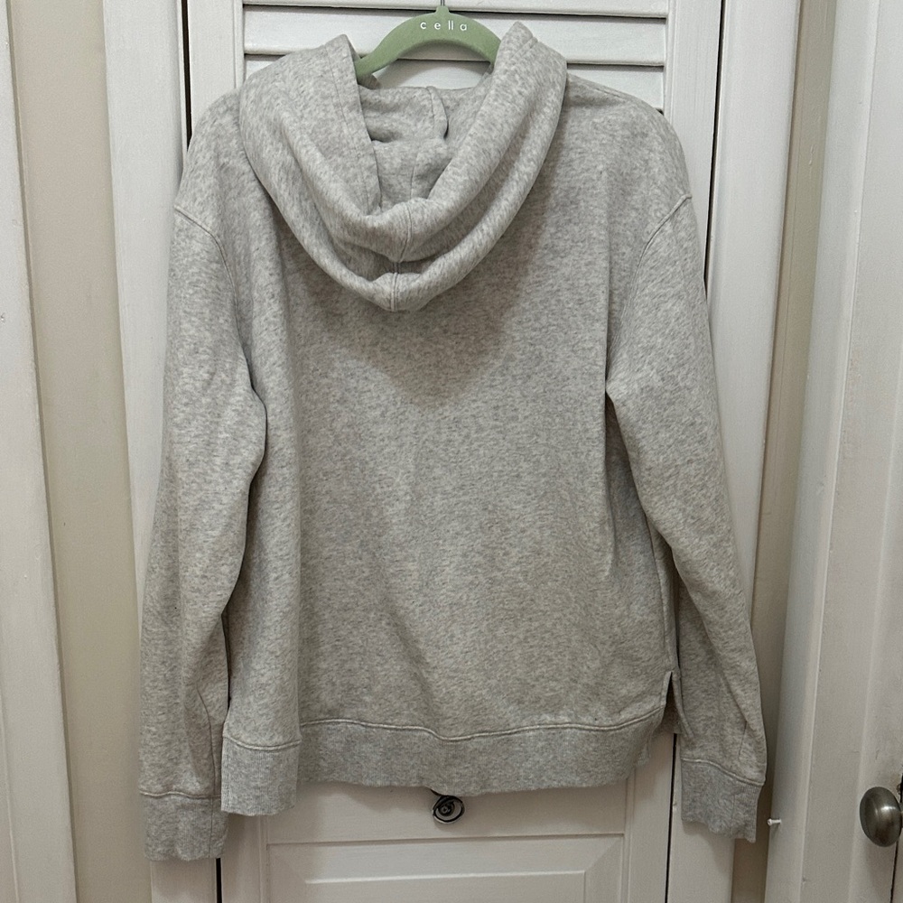Under Armour Gray Hoodie with Red Logo - Picture 2 of 3